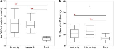 Influence of Urbanization on Epiphytic Bacterial Communities of the Platanus × hispanica Tree Leaves in a Biennial Study